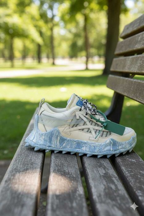 Off White Odsy 1000 Blue - Full Box - Premium