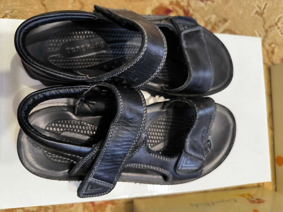 Сандали детские кожаные