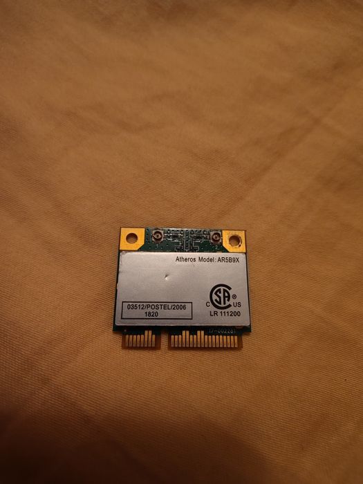 Atheros AR5B9X -half Mini PCIe wifi адаптер/карта