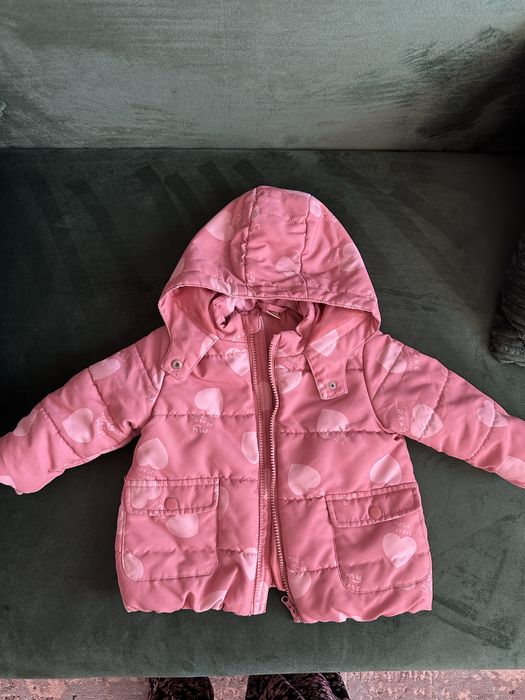 Куртка на девочку 9-12мес