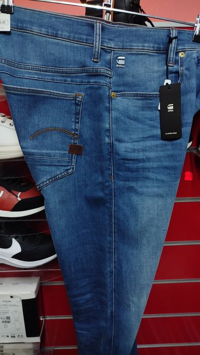 Оригинални дънки G-Star D-Staq 5 pocket W36 L32 нови мъжки