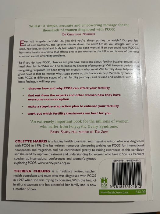 Carte: PCOS and Your Fertility - Colettr Harris and Theresa Cheung