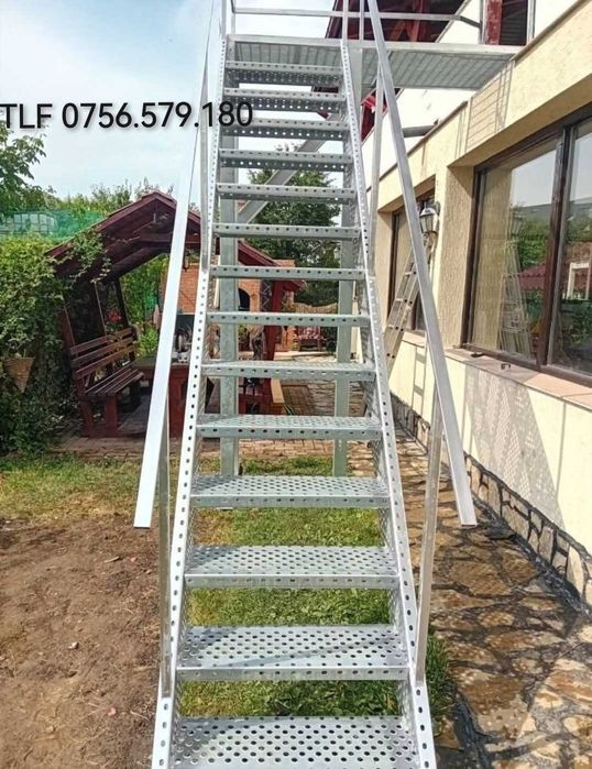 scari metalice zincate