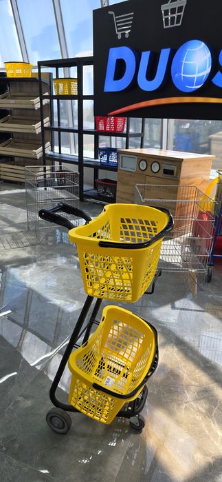 Тележки для маркета в большом ассортименте