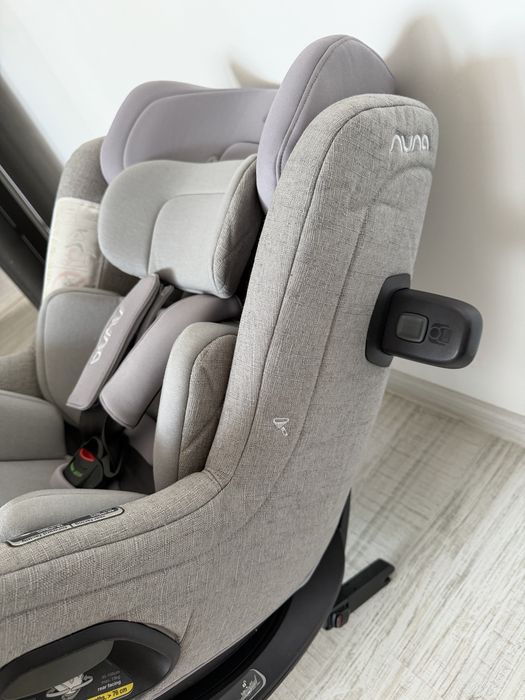 Scaun Auto Nuna TODL NEXT + BASE NEXT i-Size Rotativ 360° – Thunder | 40–105 cm