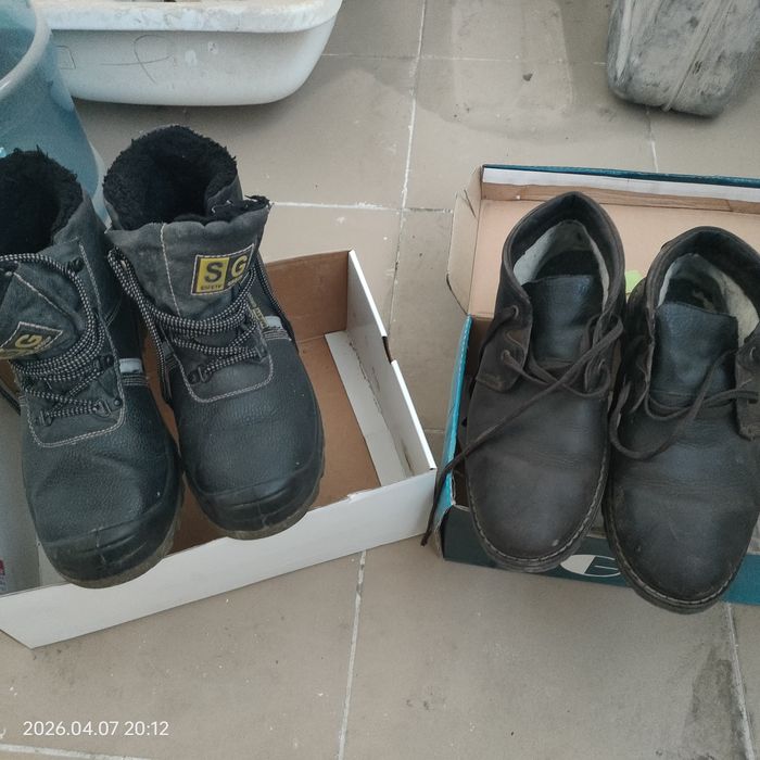 Мужской ботинкий осень зима