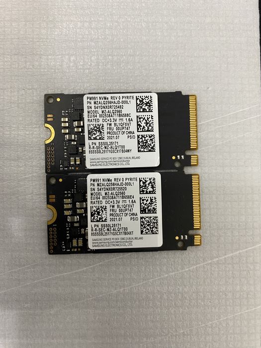 ssd диски m2 nvme 256gb комплект