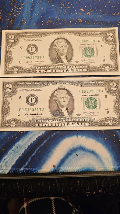 Bacnota 2$ colectionari