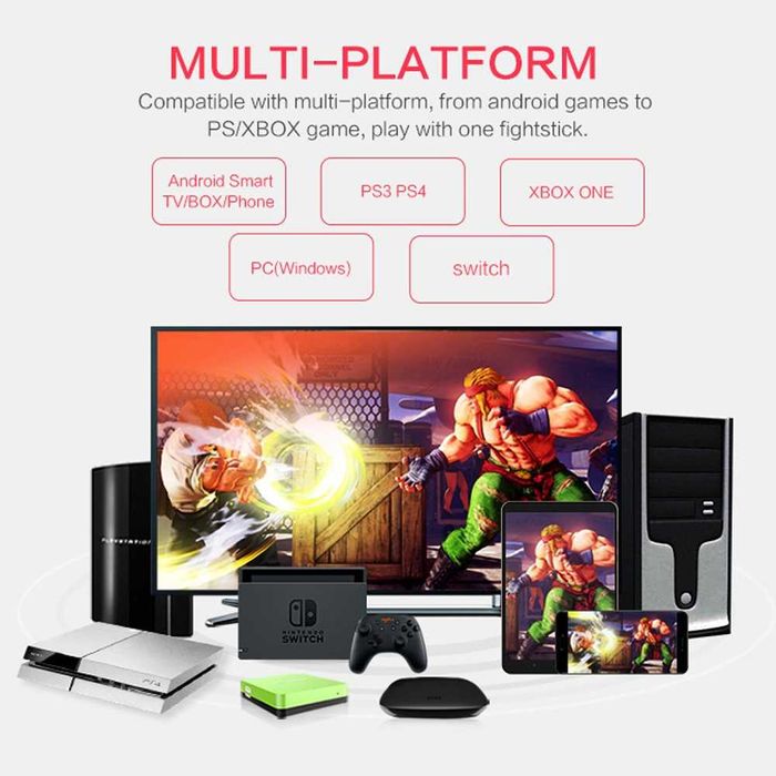 a28electronics PXN Arcade Stick 0082 для PS3 PS4 Xbox one PC Switch