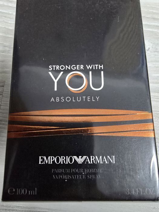 Parfum Armani - Stronger with you Absolutely 100ml parfum pour homme
