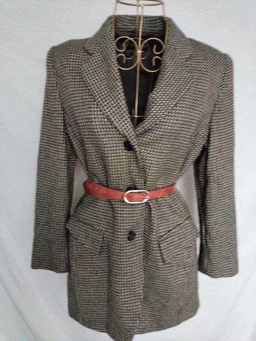 Sacou dama, Antonio Fusco, 100% casmir, vintage