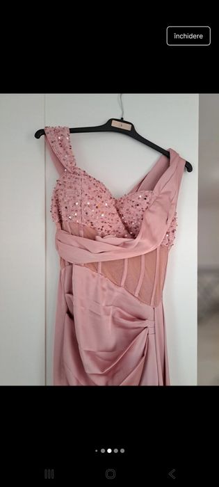 Rochie de ocazie+ pantofi (nr 37,23.5 cm)