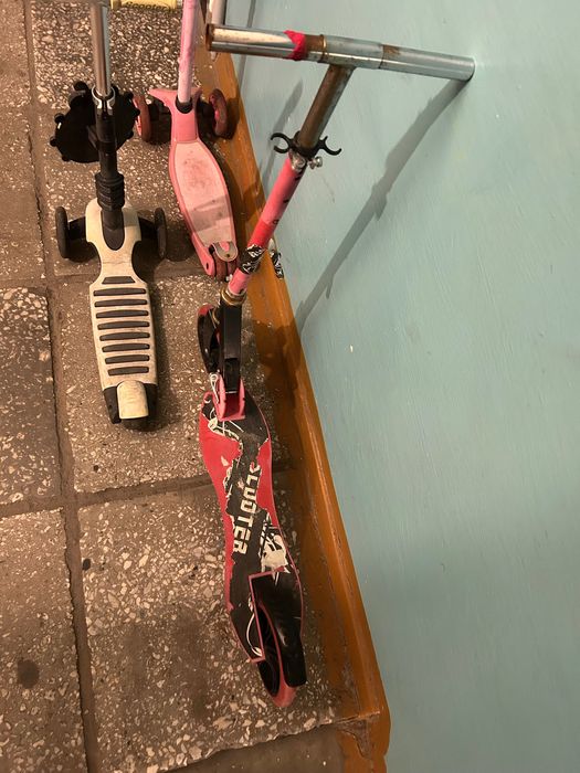 Самокаты детские три штуки