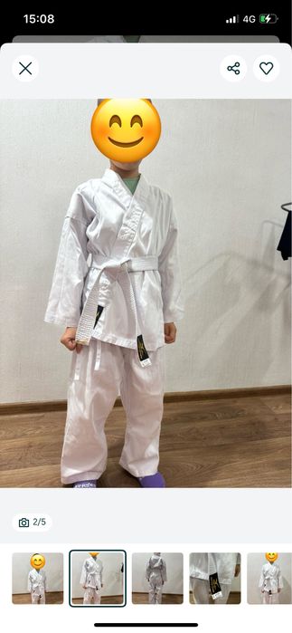Продам костюм для каратэ