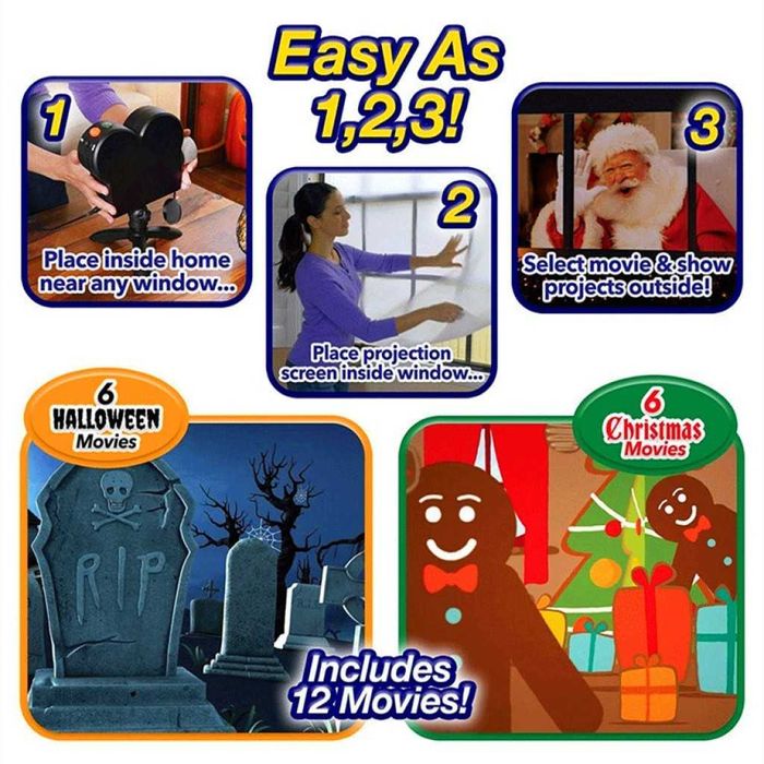 Лазерен проектор Window Projector