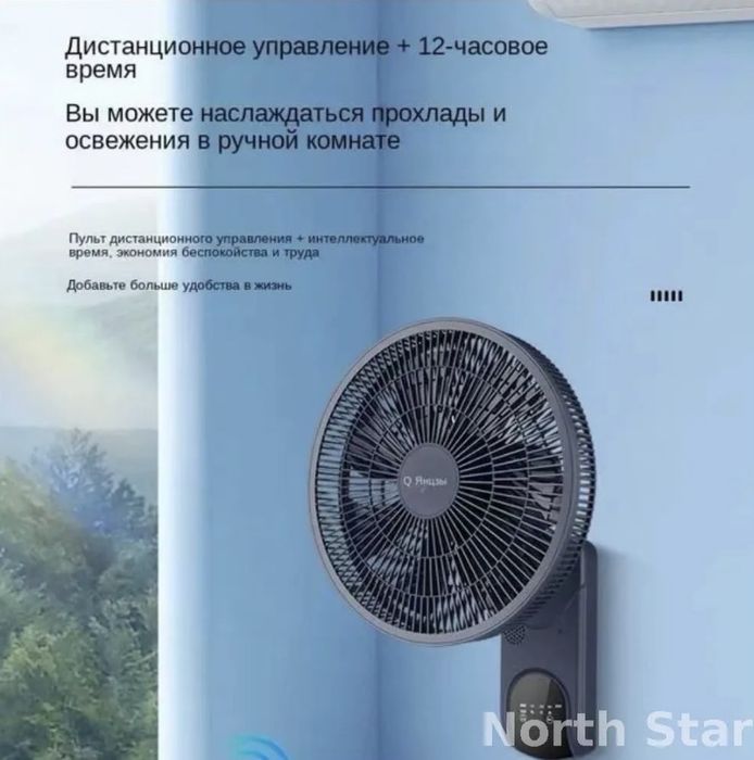 Настенный вентилятор