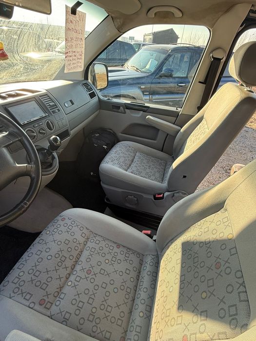 Vw t5 transporter 5 locuri xxl lung mixt 2.5 tdi 170cp