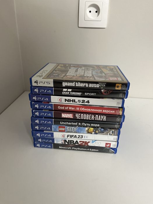 Диски на PS4 иPS5