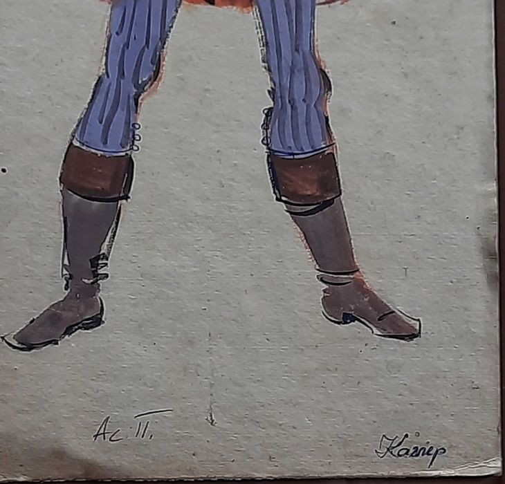 Картина на худ.Асен Попов  1895-1976г