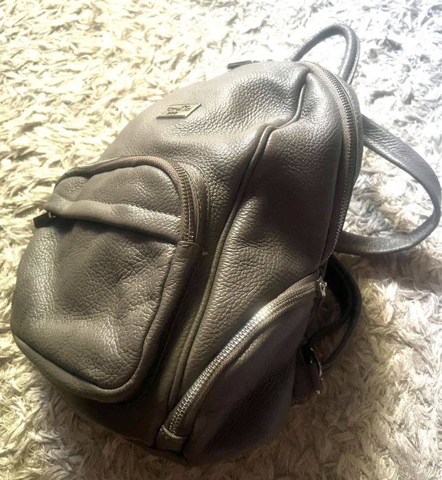 Rucsac ( geanta ) piele naturala italia