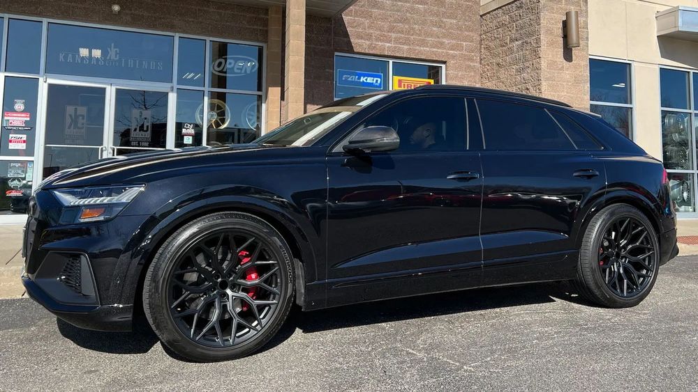 Jante R19 5x114.3 Vossen HF-2 Black Style | Toyota Lexus, Hyundai Kia, Honda, Mazda