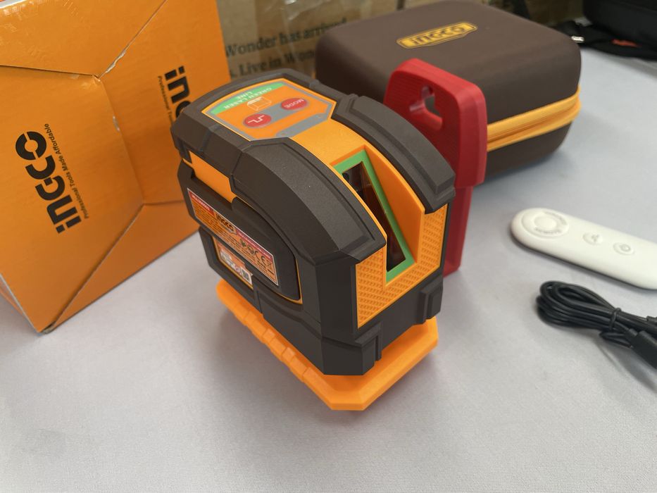 INGCO HLL306502 Nivelă laser cu autonivelare verde 35 m, 5 linii