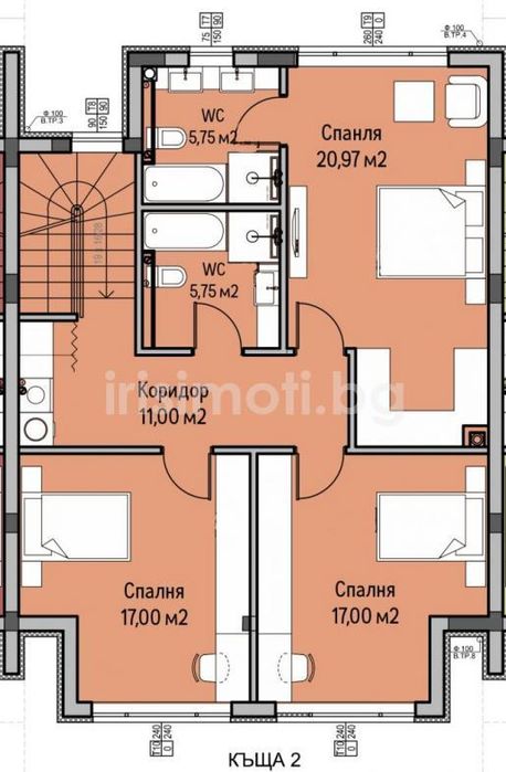 Продава се Къща в София, м-т Детски град - 261 кв.м за 1999 €/кв.м - Снимка #5