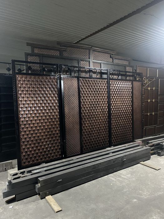 Ворота металлические