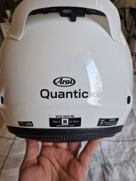 Casca moto Arai Quantic Alb, M
