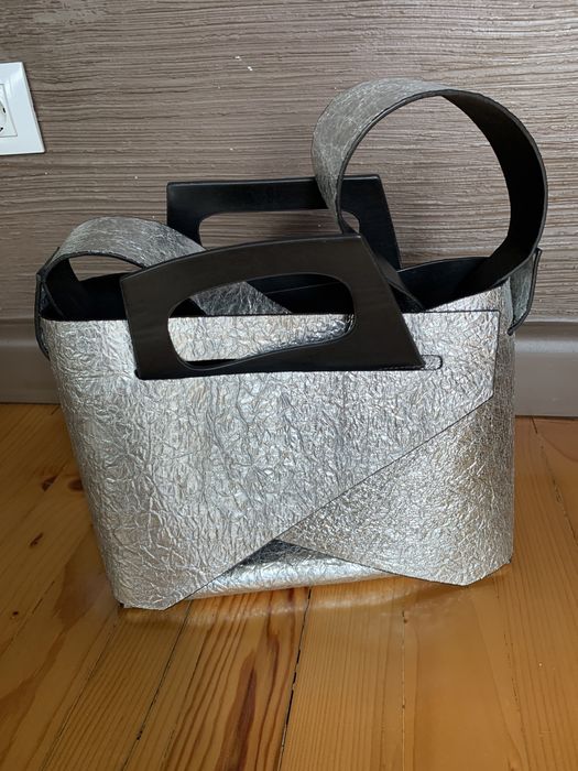 Дамска чанта с две лица