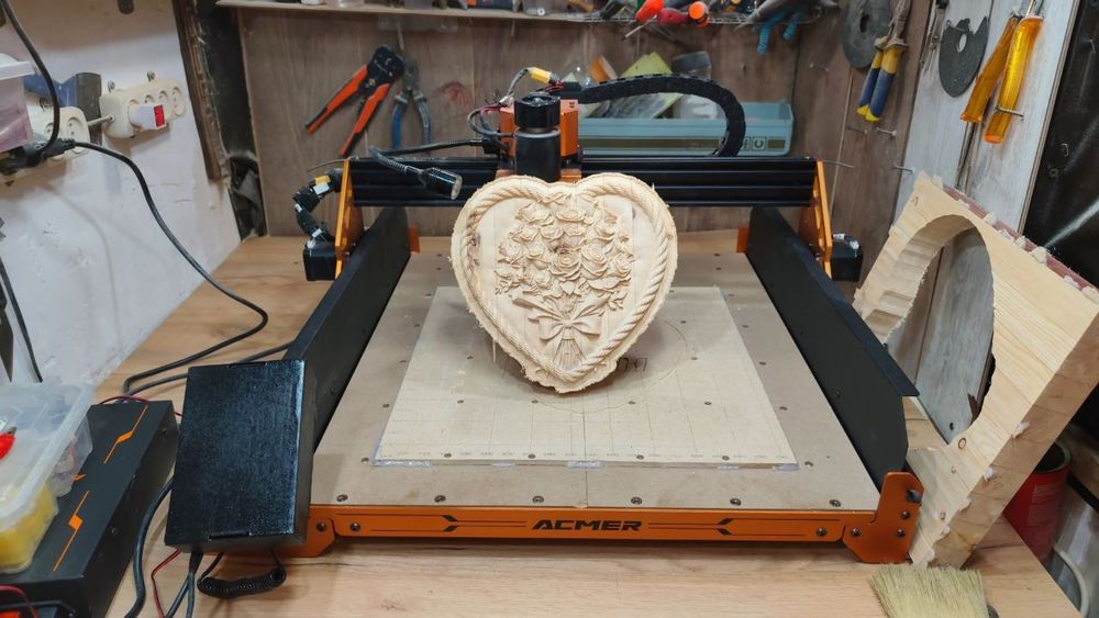 Фрезерный станок с ЧПУ/CNC - ACMER ASCARVA 4S
(0)