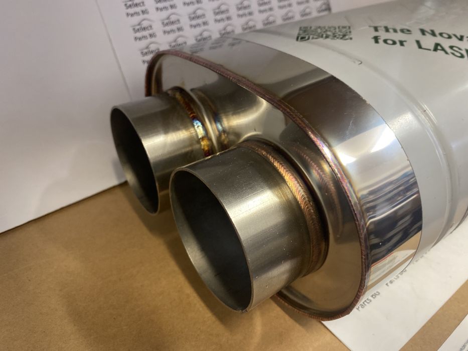 Универсално спортно гърне 2х 76мм RM Motors e006/76/350