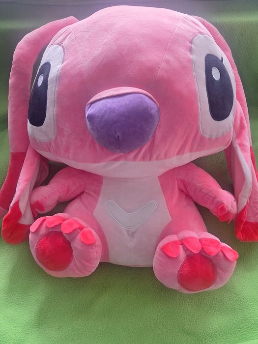 Огромен розов Стич Лило-  50см плюшена материя