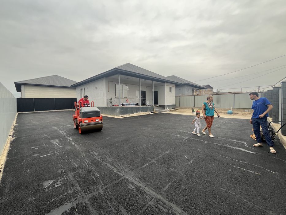 Асфальт. Асфальтирование. Укладка асфальта. Благоустроиство территории