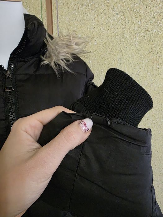 Geacă matlasata călduroasa H&M neagra, S