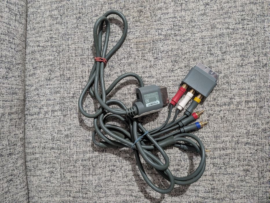 Cablu AV xbox 360 phat si adaptor scart