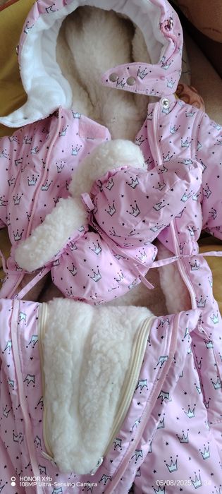 Зимний комбензон рост 74