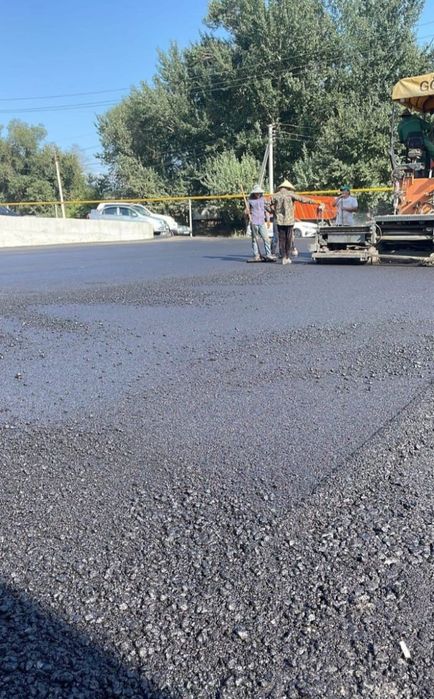 Асфальтирование Укладка