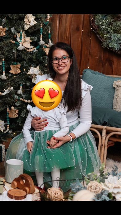 Комплект Рокли за мама M-L и дете 104 р-р