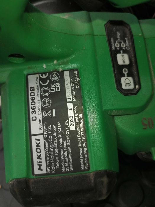 Hikoki Multivolt 36V  model 2023 C3606DB