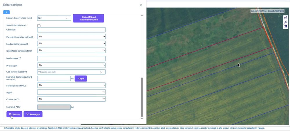 [TOATĂ ȚARA] Servicii APIA 2026: Fișiere Shape, KMZ & Registre ONLINE