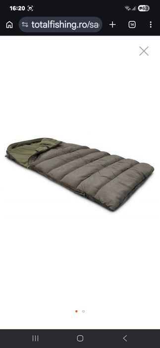 Vând sac de dormit ZFish Royal 5 Season 220×100 cm