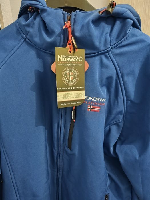 Geaca Geographical Norway Platinum Albastru