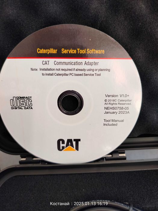 Сканер CAT ET Comm Adapter. На базе PANASONIC CF 53, ET, SIS