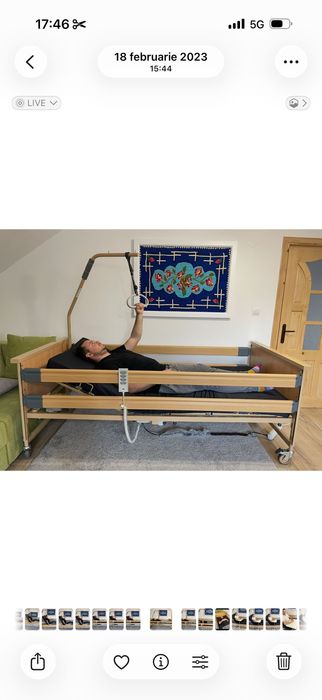 Închiriere pat de spital electric