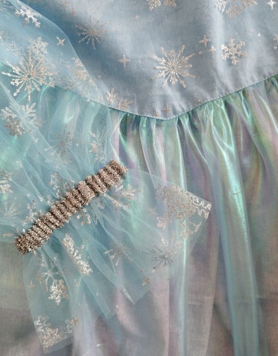 Платье голубое для девочки