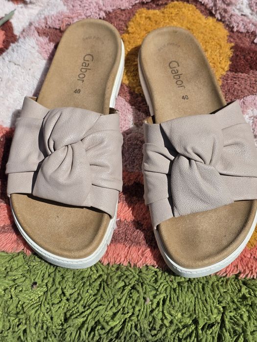 Gabor чехли естествена кожа