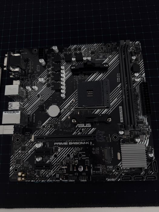 Vand ASUS PRIME B450M-K II + Ryzen 5 3600