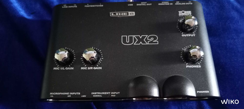 ux2 line 6 звукавая карта