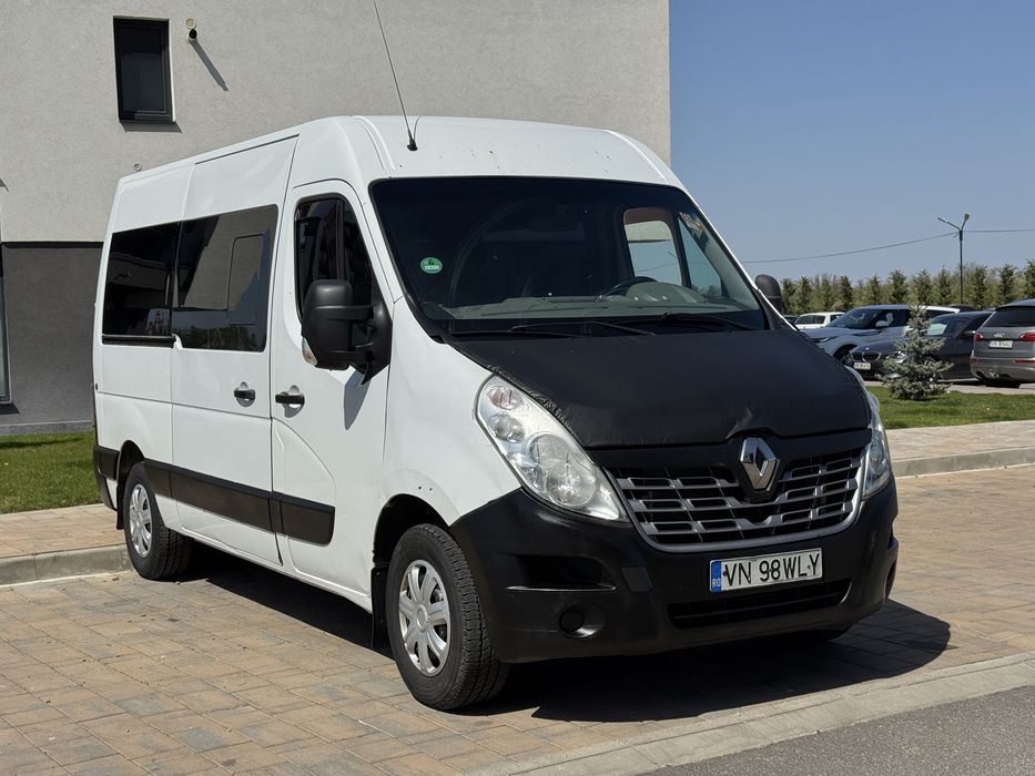 Renault Master 8+1 locuri 2016 2.3 Diesel 130cp Clima/
